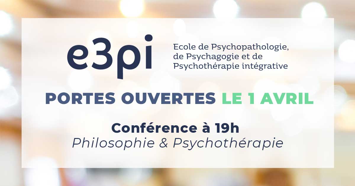 Conférence « Philosophie Et Psychothérapie »