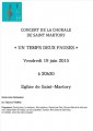 agenda.Toulouse-annuaire - Concert De La Chorale De Saint Martory