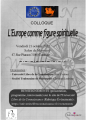 agenda.Toulouse-annuaire - Colloque L'europe Comme Figure Spirituelle