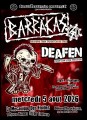 agenda.Toulouse-annuaire - Concert Barr�kas (hc-punk - Costa Rica) + Deafen (crust-punk - Tlse)