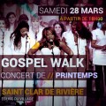 agenda.Toulouse-annuaire - Concert De Printemps  4 Chorales Avec Le Choeur Gospel Walk