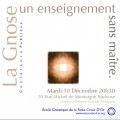 agenda.Toulouse-annuaire - Gnose, Un Enseignement Sans Matre