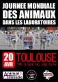 agenda.Toulouse-annuaire - Manifestation Internationale Journe Contre La Vivisection Des Animeaux Laboratoires